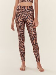 High Rise Legging - Tiger