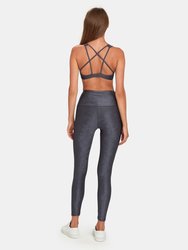 Jacquard High Rise Midi Leggings