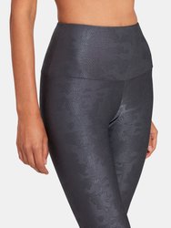 Jacquard High Rise Midi Leggings