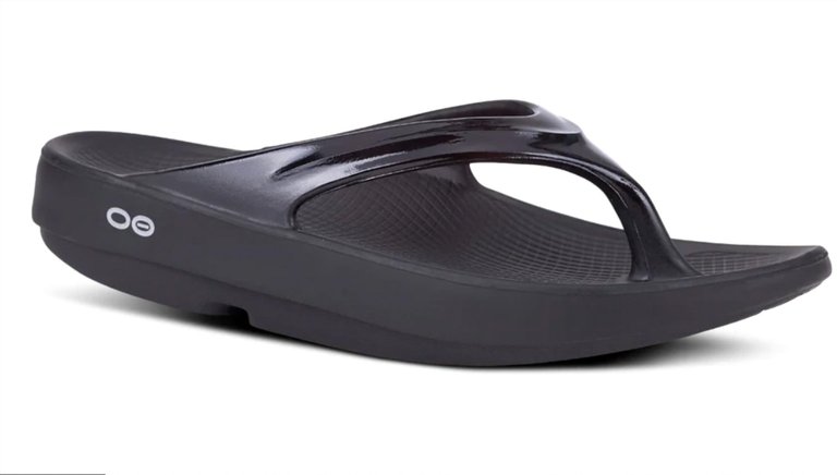 Women's Oolala Thong Sandal In Black