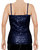 USA Made Ooh la la Sequin Tank Special Occasion Spaghetti Strap Camisole Top Fully lined Lined