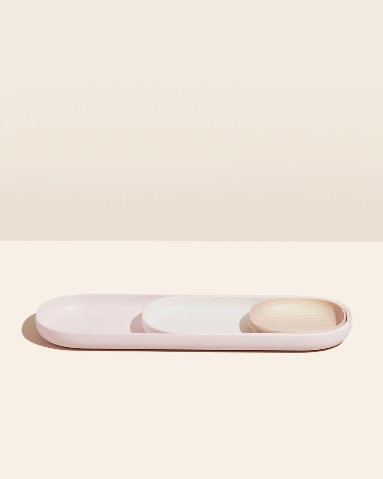 Nesting Trays (3pc.) - Light Pink