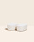 Small Storage Bins - Set Of 2 - Cream