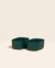 Small Storage Bins - Set Of 2 - Dark Green