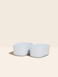 Small Storage Bins - Set Of 2