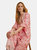 Molly Dress Pink Mixed Floral Block Print