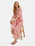 Molly Dress Pink Mixed Floral Block Print