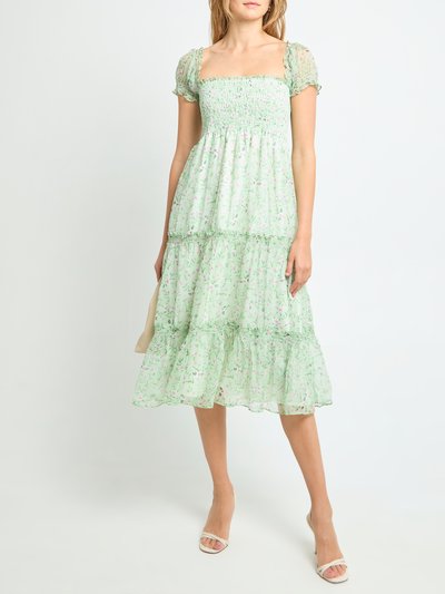 O.P.T Cypress Dress - Green Floral product