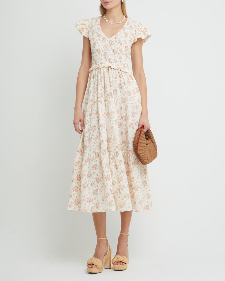 Phoebe Dress - Pink Floral