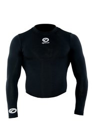 Boys Thinskins Long-Sleeved Base Layer Top - Black