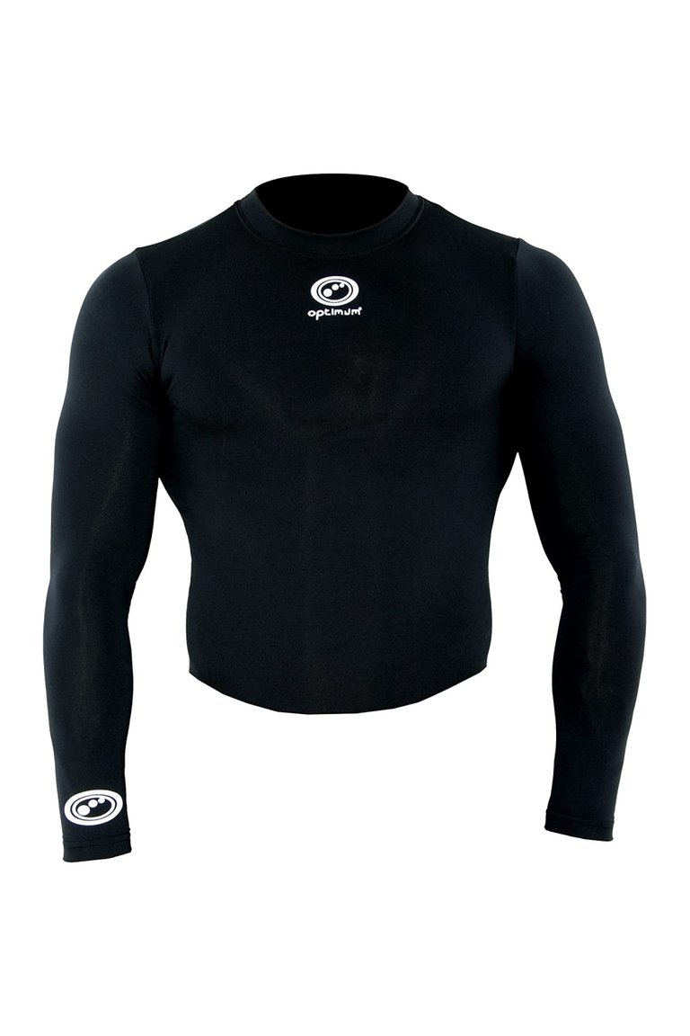 Boys Thinskins Long-Sleeved Base Layer Top - Black