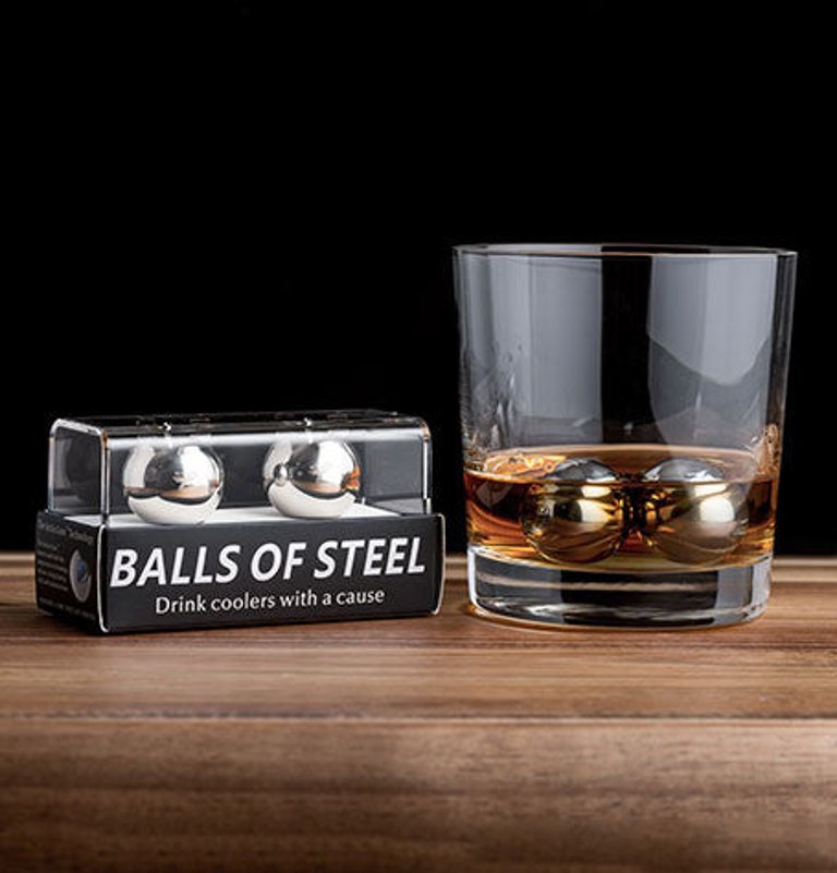 Balls of Steel Whiskey Chillers