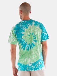 Portland Tie Dye Spiral Short Sleeve Tee