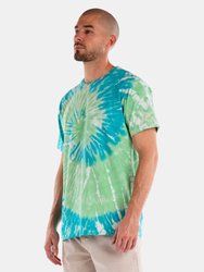 Portland Tie Dye Spiral Short Sleeve Tee