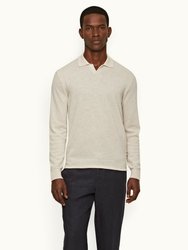 Bruno Cashmere Polo - Sea Mist - Sea Mist