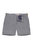 Bulldog Ribbon Swim Shorts In White Sand,Night Iris