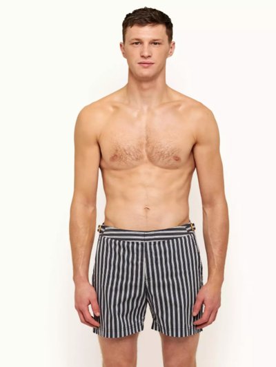 Orlebar Brown Bulldog Stripe Mid-Length Swim Shorts product