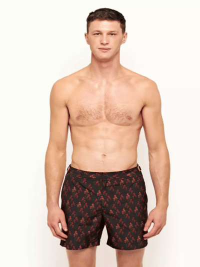 Orlebar Brown Bulldog X Aquila Print Mid-Length Swim Shorts product