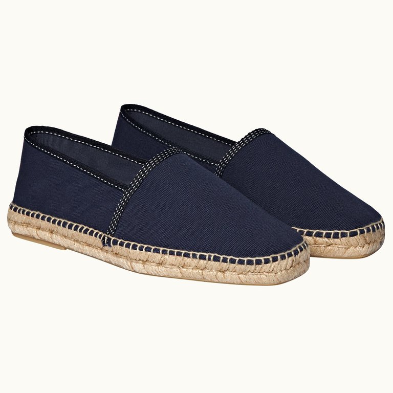 Fleet Sail Stitch Espadrilles Boot - Midnight Navy