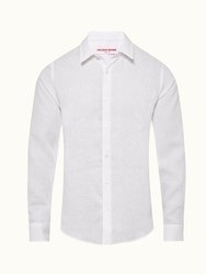 Giles Linen CLS II Shirt White