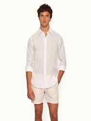 Giles Linen CLS II Shirt White - White