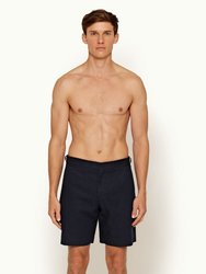Norwich Linen Shorts - Navy