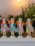 Nutcracker Hanging Ornament Figures – Fairy Ballet Dancers Glittered Christmas Mini Wooden Nutcrackers Xmas Tree Ornament Set – 4 Pieces