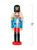 Nutcrackers Hanging Ornament Figures - Christmas Mini Wooden King and Soldier Nutcracker