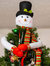 Snowman Christmas Tree Hugger - Xmas Holiday Tree Top Winter Snow Man Topper Ornament Decoration for Christmas Tree