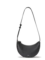 Delica Black Crossbody Bag - Black