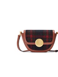 Lottie Check Crossbody Bag - Toffee Tan