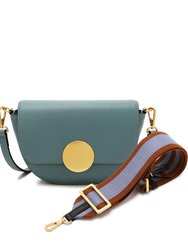 Lottie Saddle Crossbody Bag - Awesome Green