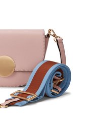 Lottie Saddle Crossbody Bag - Vintage Pink