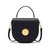 Lottie Saddle Tote - Black