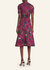 Button Front Dahlia Cotton Poplin Dress