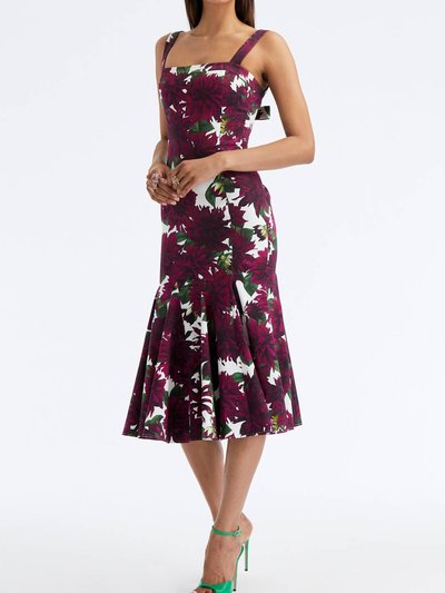 Oscar de la Renta Dahlia Cotton Twill Midi Dress product