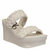 Fluent Wedge Sandal - Ivory