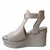 Mojo Wedge Sandal - Silver