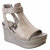 Mojo Wedge Sandal - Silver - Silver