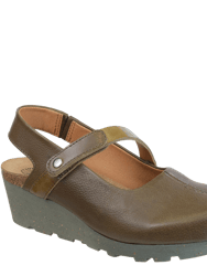 Prog Wedge Clogs - Greige