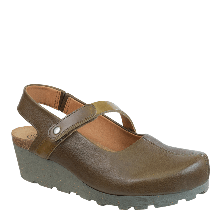 Prog Wedge Clogs - Greige