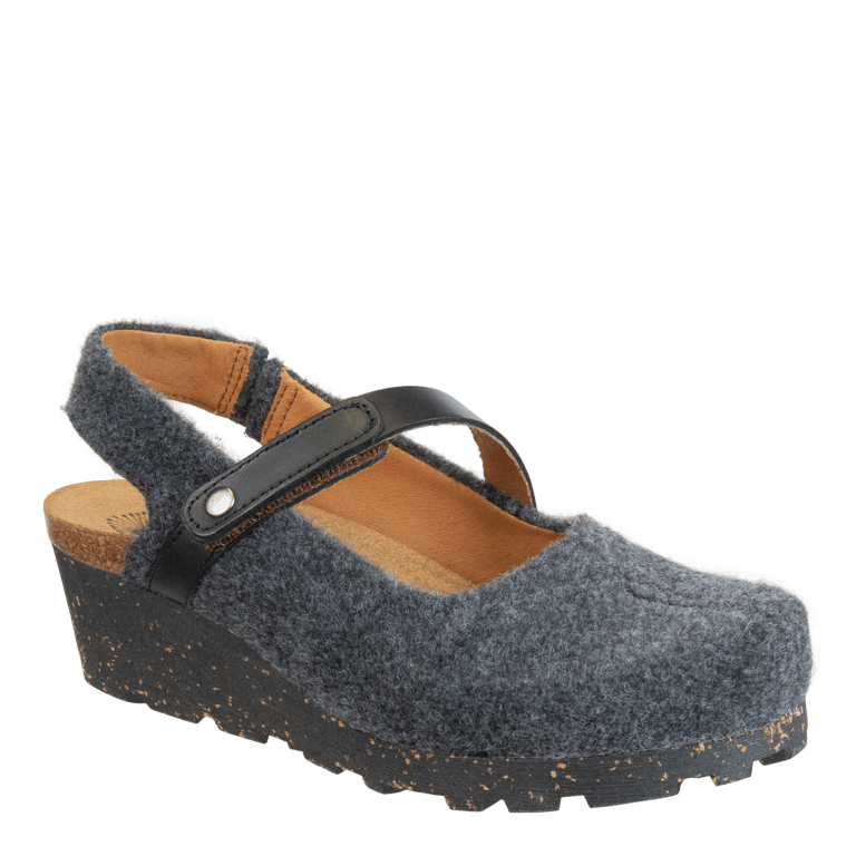 Prog Wedge Clogs - Grey