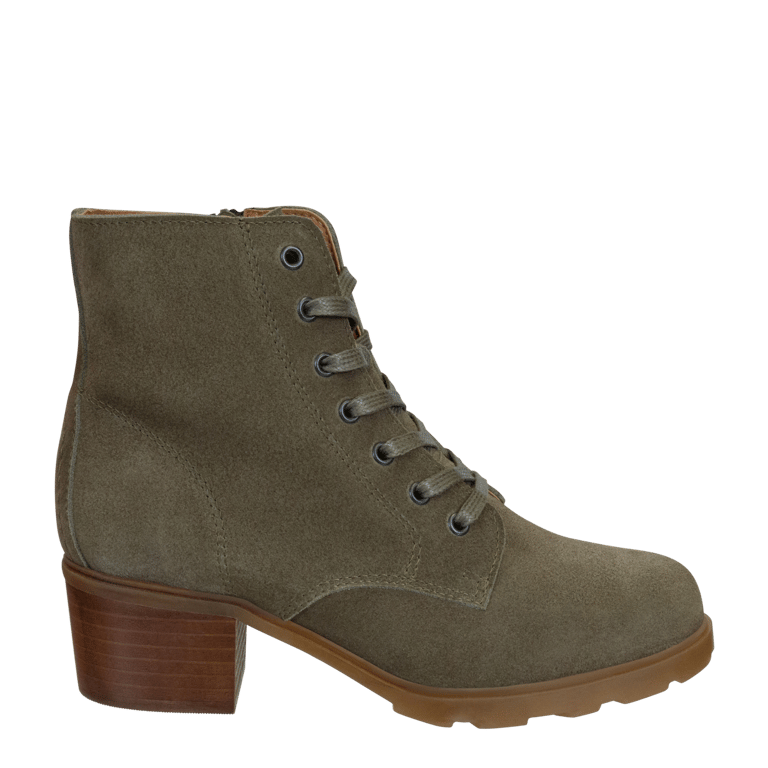 Arc Heeled Ankle Boots - Elmwood