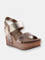 BUSHNELL Wedge Sandals - Gold