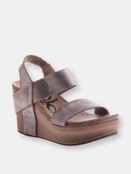 BUSHNELL Wedge Sandals - Pewter