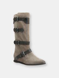 Calamity Mid-shaft Boots - Dark Taupe