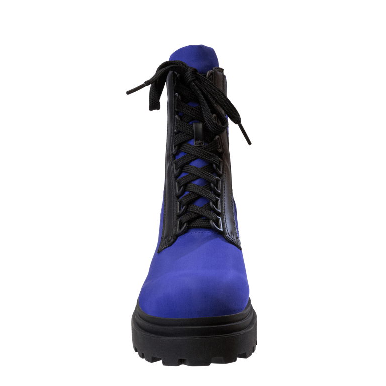 Commander Combat Boots - Blue