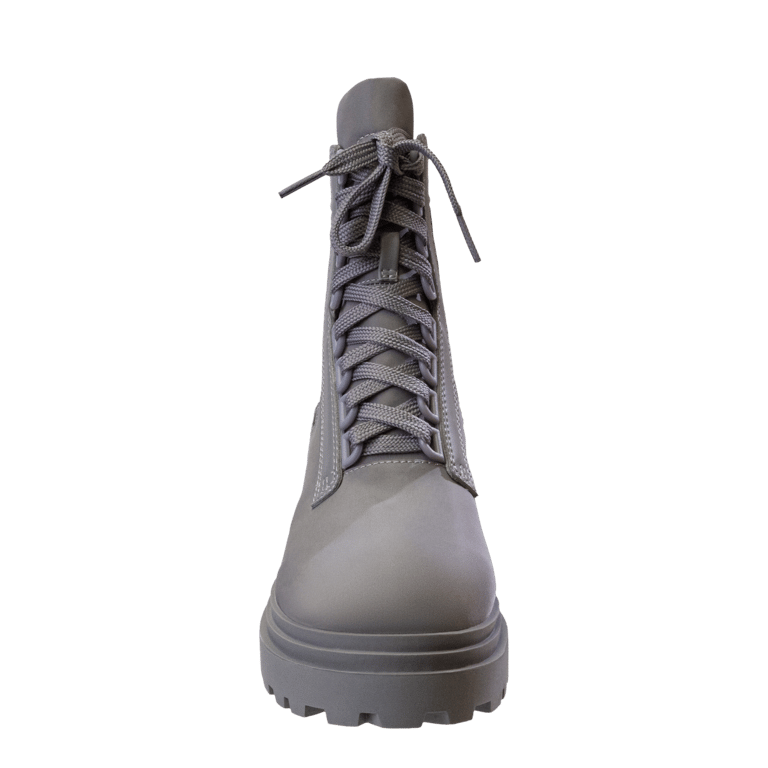 Commander Combat Boots - Grey