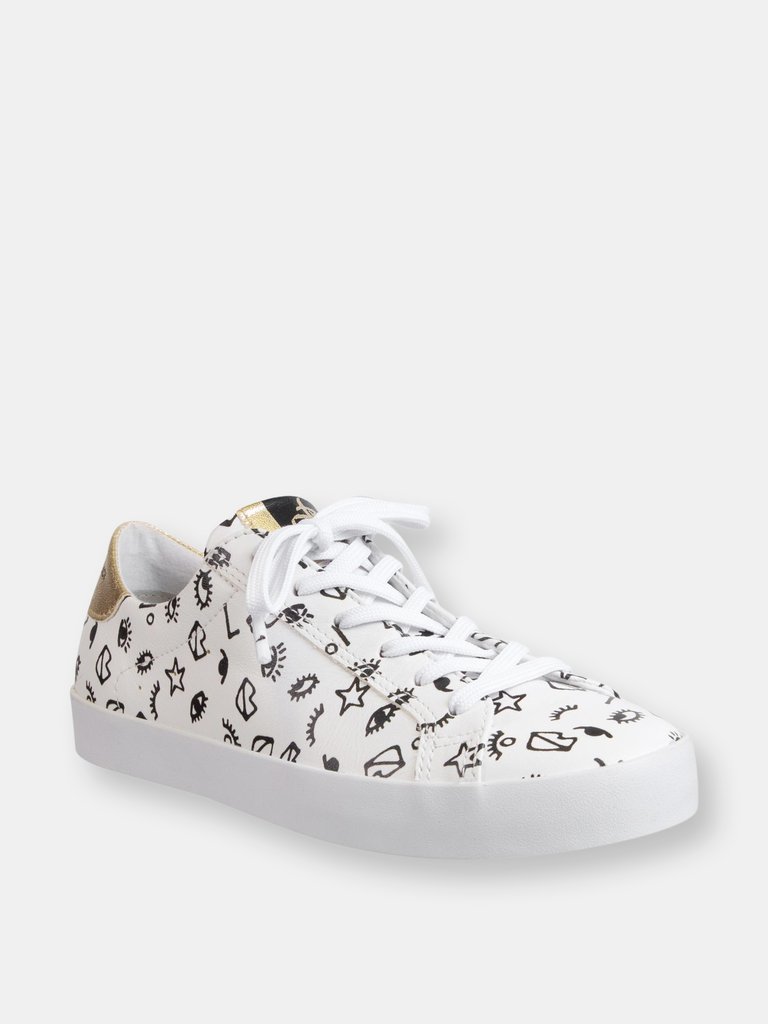 COURT Court Sneakers - Gold Wink