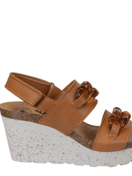 Fair Isle Wedge Sandals